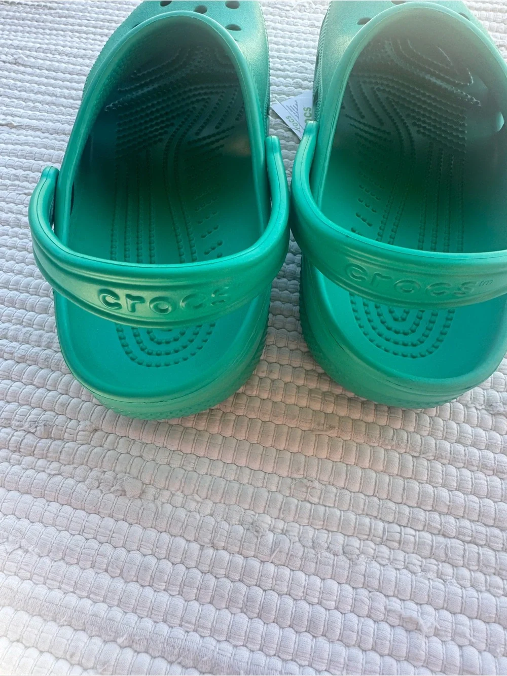 NWT Crocs Classic Clogs Deep Green Unisex M9/W11